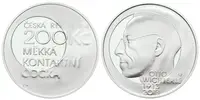 200 Kč 2013 - Otto Wichterle, PROOF