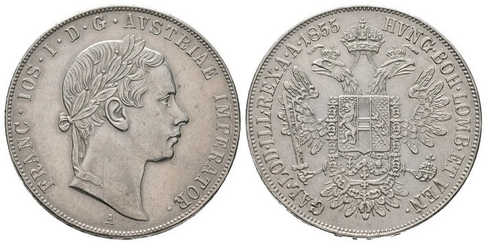 Konvenční měna, 1848 - 1857 — 1