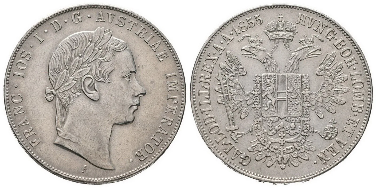 Konvenční měna, 1848 - 1857 — 1
