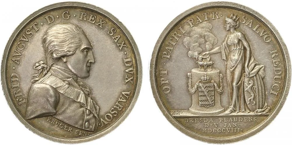 Sasko, Friedrich August III./I., 1763 - 1827 — 1