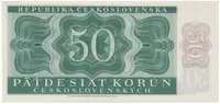 Československo, 50 Koruna 1950, I. vydání, Hej.87a - fotografie 2