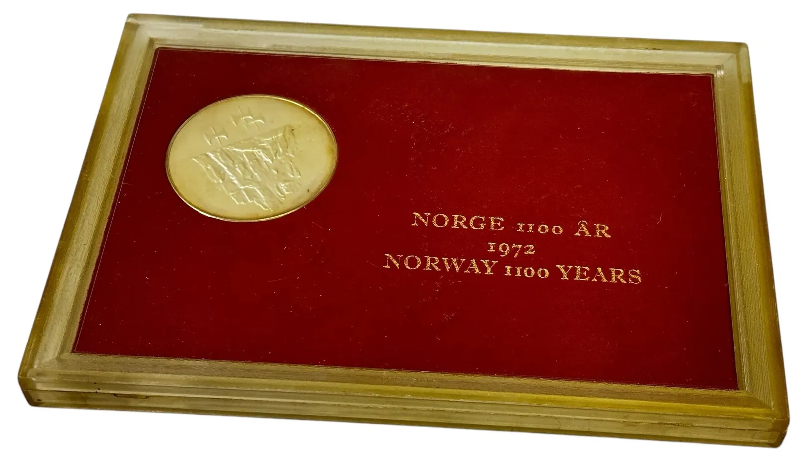 Norsko, AR Medaile 1972 - 1100 let Norska