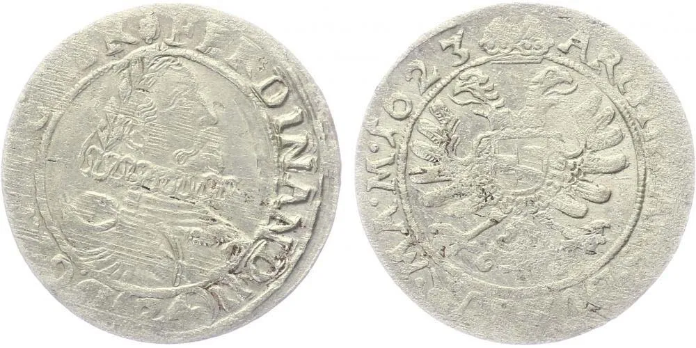 Ferdinand II., 1619 - 1637 (Mince kiprová) — 1