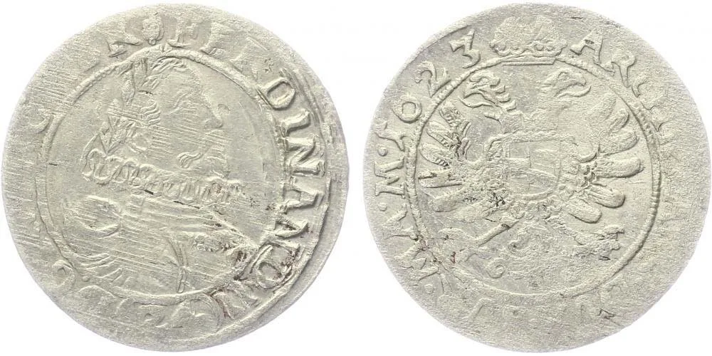 Ferdinand II., 1619 - 1637 (Mince kiprová) — 1