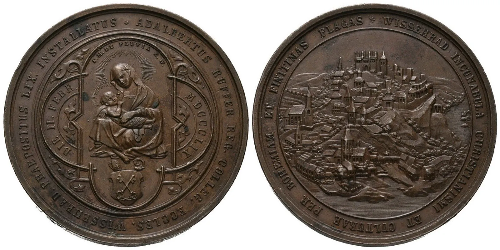 Praha - Vyšehrad, Vojtěch Ruffer, 1858 - 1870 — 1