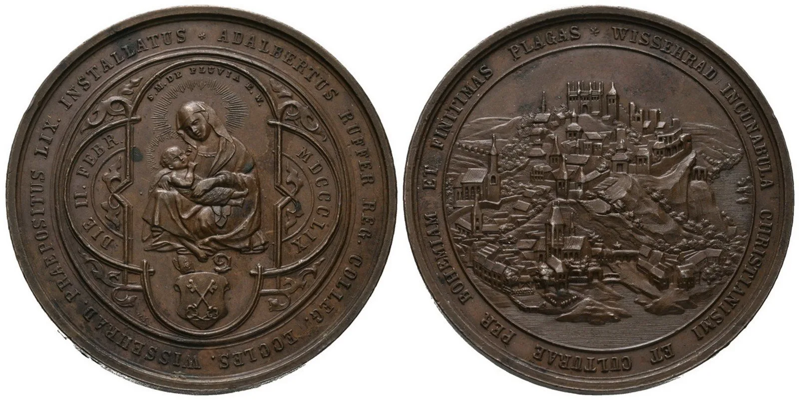 Praha - Vyšehrad, Vojtěch Ruffer, 1858 - 1870 — 1