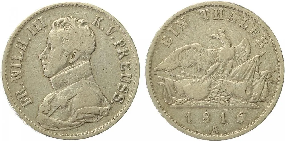 Prusko, Friedrich Wilhelm III., 1797 - 1840 — 1
