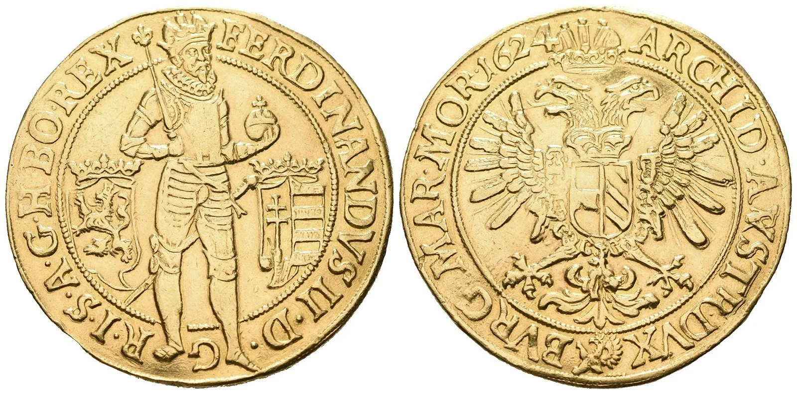 Ferdinand II., 1619 - 1637 (Mince dobrého zrna) — 1