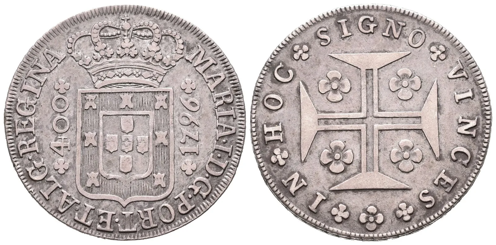 Portugalsko, 400 Reis 1796