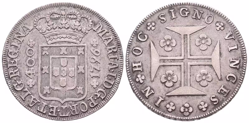 Portugalsko, 400 Reis 1796