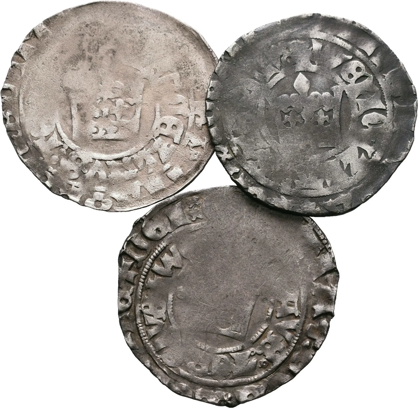 Václav IV., Pražský groš, 3 ks