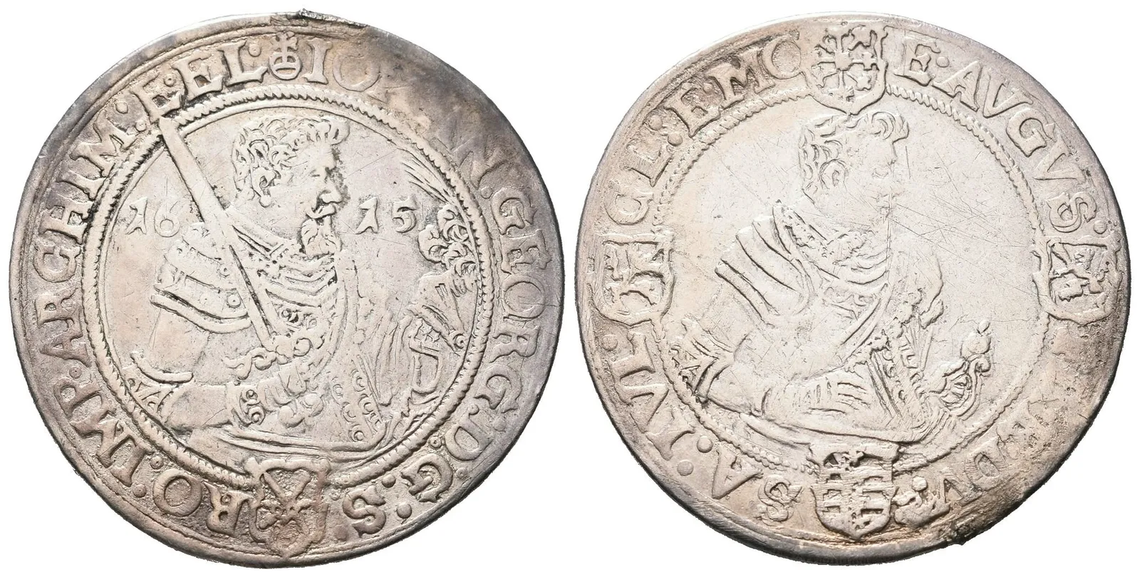 Sasko, 1/2 Tolar 1615