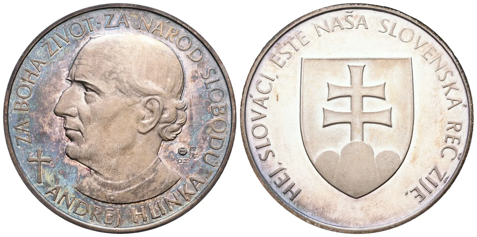 AR Medaile b.l. - Andrej Hlinka