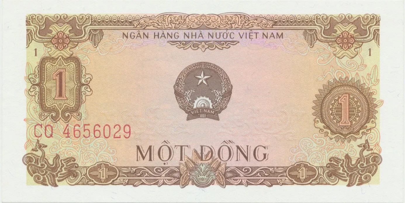 Vietnam, 1 Dong 1976, P.80a