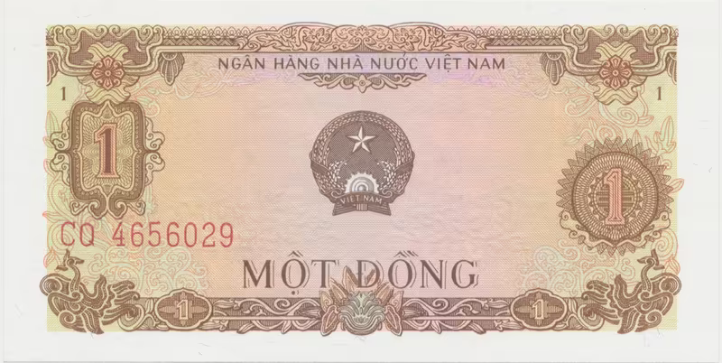 Vietnam, 1 Dong 1976, P.80a