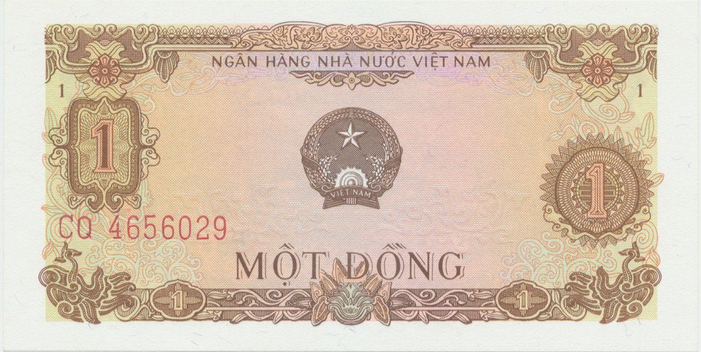 Vietnam, 1 Dong 1976, P.80a