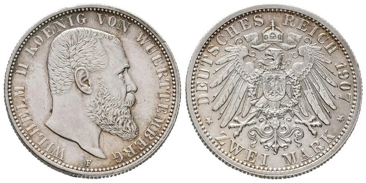 Württemberg, Wilhelm II., 1891 - 1918 — 1
