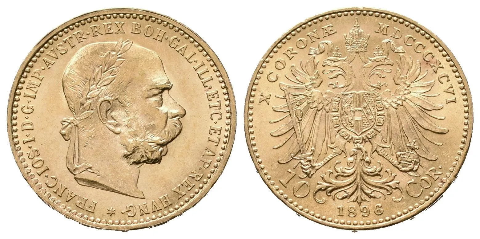 10 Koruna 1896