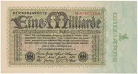 Německo, 1 Milliarde Mark 1923, Ro.111b