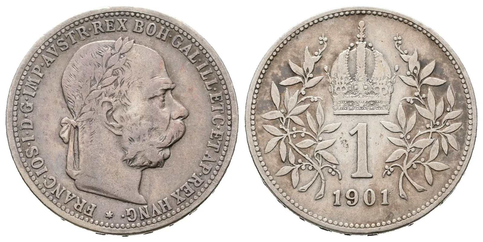 1 Koruna 1901