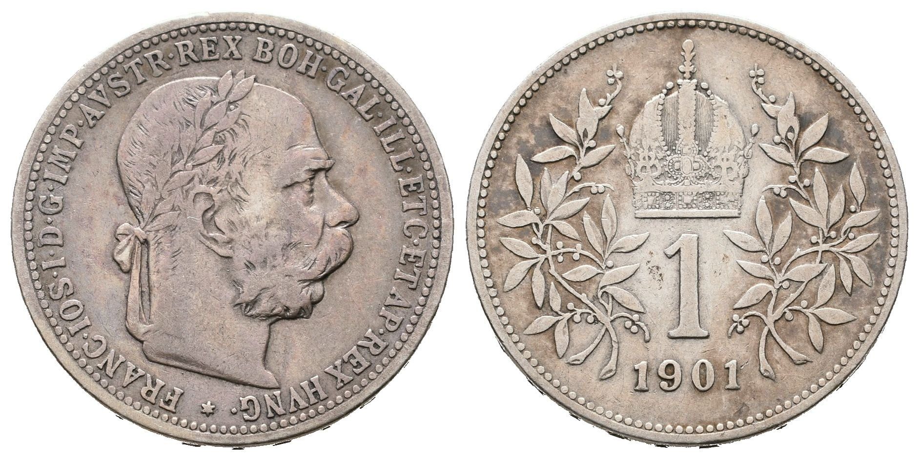 1 Koruna 1901