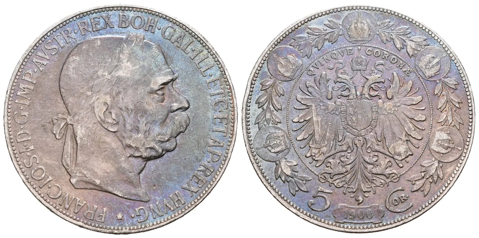 5 Koruna 1900