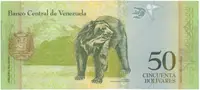 Venezuela, 50 Bolivares 2007, P.92a - fotografie 2