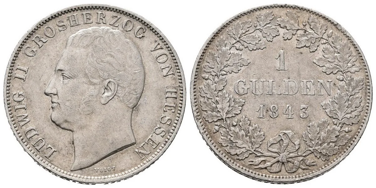 Hessen - Darmstadt, Ludwig II., 1830 - 1848 — 1