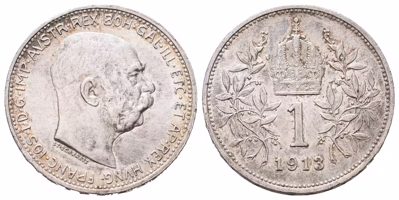 1 Koruna 1913