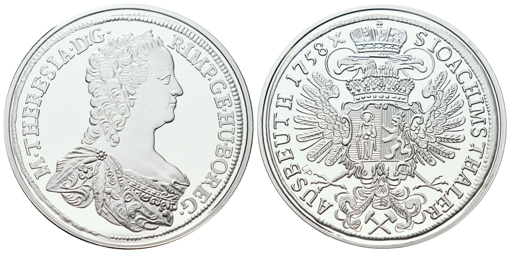 Replika - Historický tolar - Marie Terezie 1758