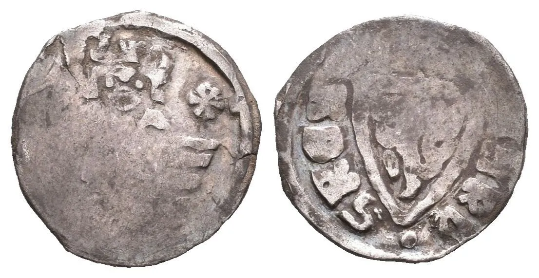 Denár moravský, Cach 971, patina, ned. — 1