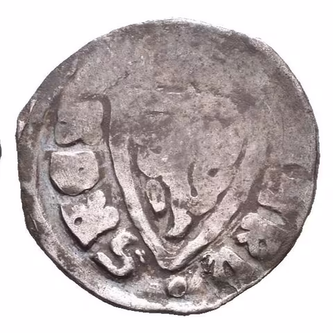 Denár moravský, Cach 971, patina, ned.