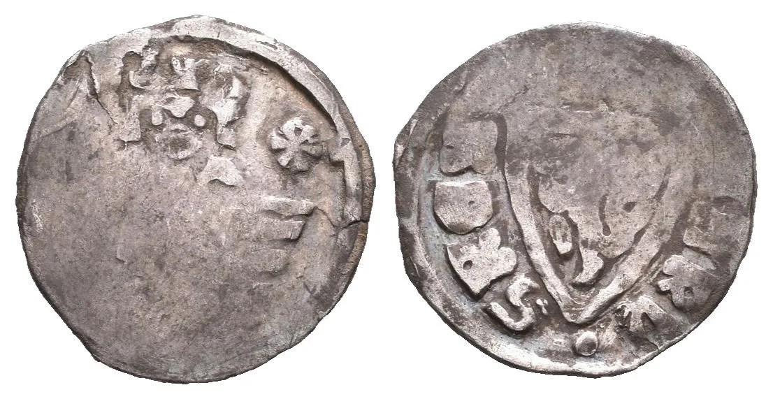 Denár moravský, Cach 971, patina, ned. — 1