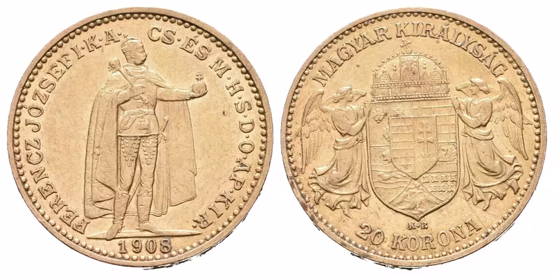 20 Koruna 1908 KB