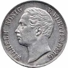 Württemberg, Wilhelm I., 1816 - 1864 — 1