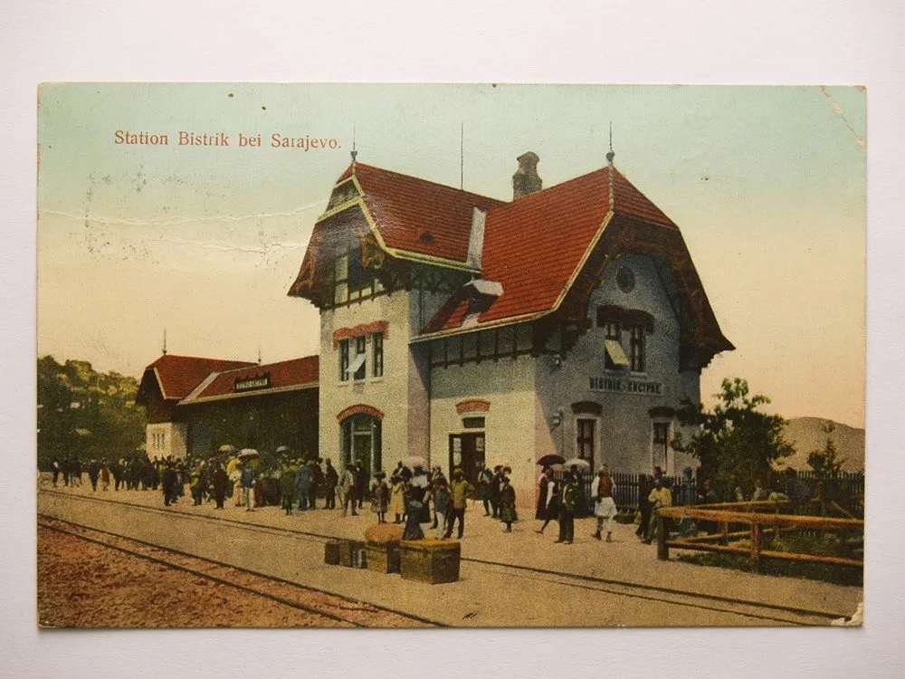 Bosna a Hercegovina, Bistrik u Sarajeva, nádraží — 1