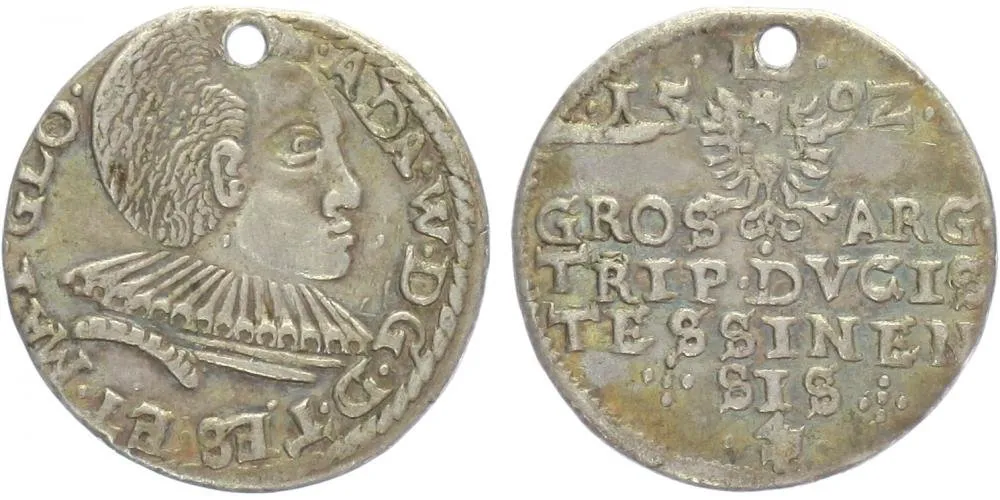 Těšín, Adam Wenzel, 1579 - 1617 — 1