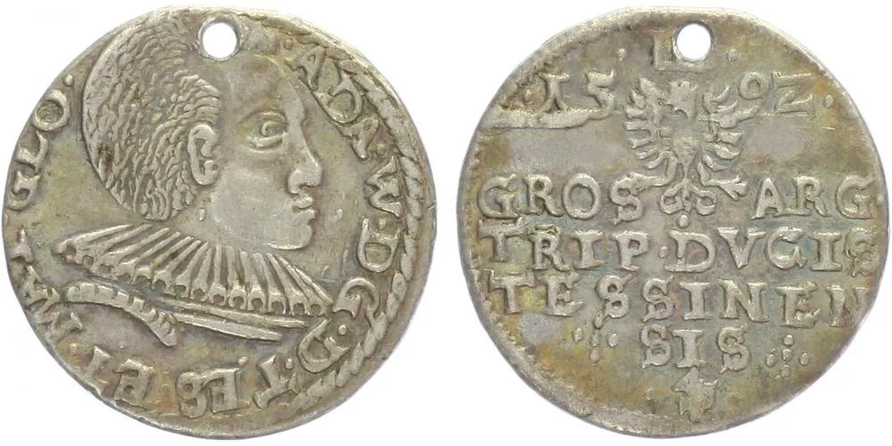 Těšín, Adam Wenzel, 1579 - 1617 — 1