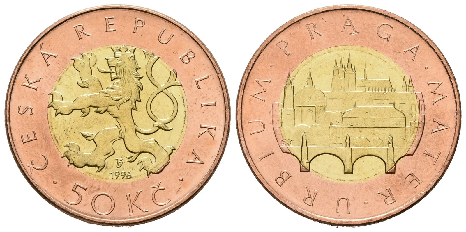 50 Koruna 1996
