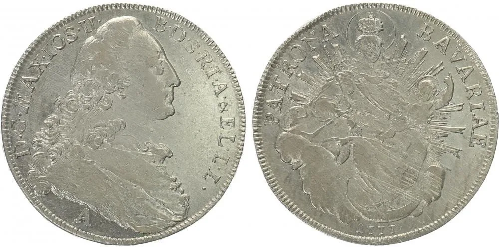 Bavorsko, Maximilian III. Josef, 1745 - 1777 — 1