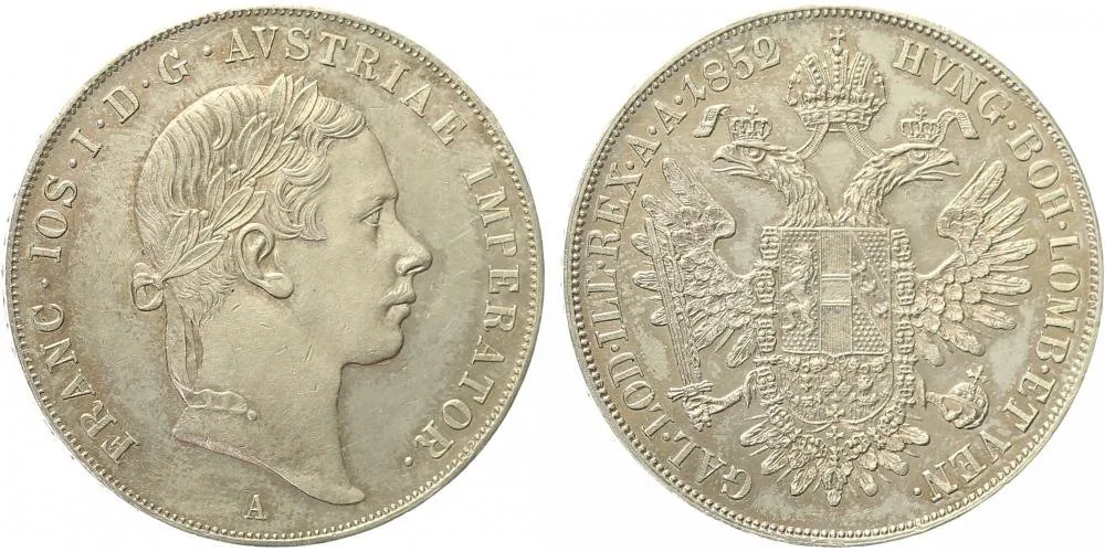 Konvenční měna, 1848 - 1857 — 1