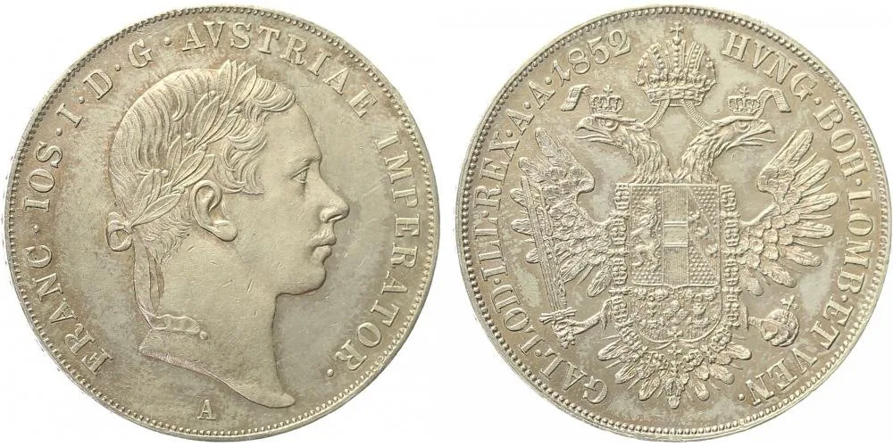 Konvenční měna, 1848 - 1857 — 1