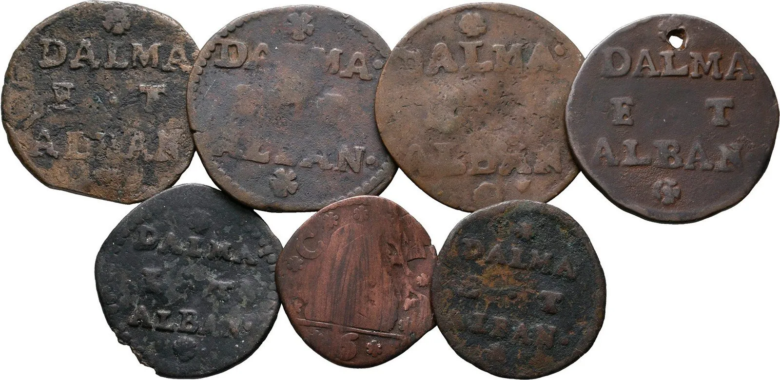 Itálie - Benátky, ražba pro Dalmácii a Albánii, 1409 - 1797 — 1