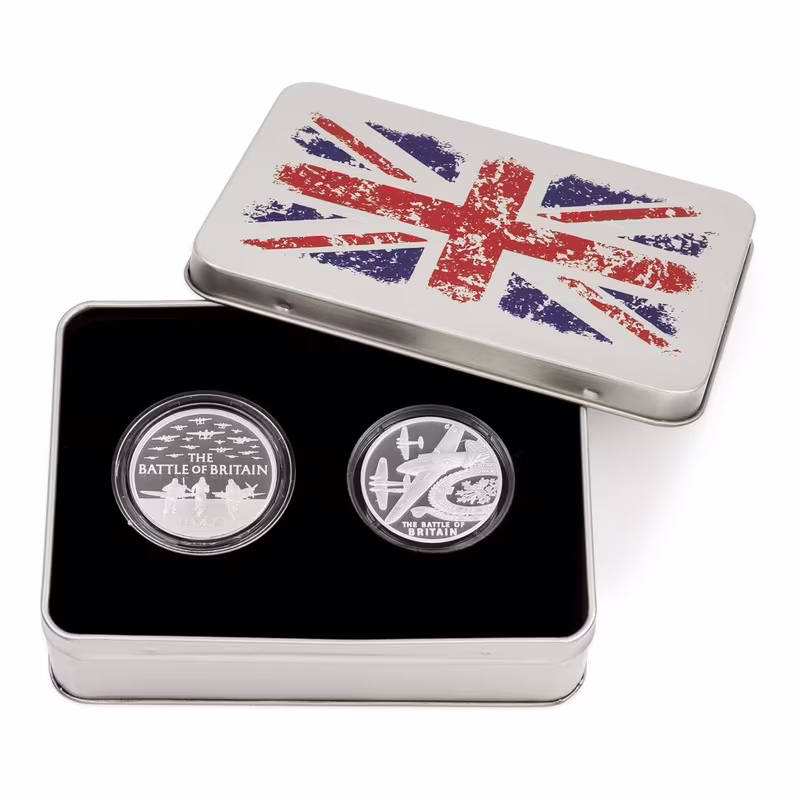 Sada dvou stříbrných mincí 2020 - Bitva o Británii