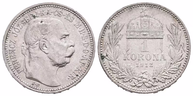 1 Koruna 1912 KB
