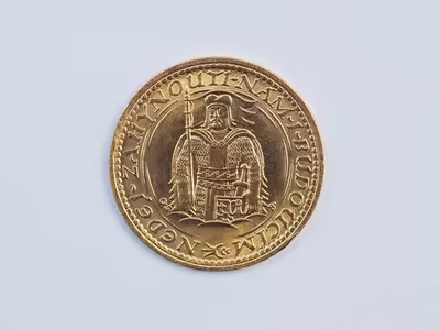 Svatováclavský dukát Československo 1923