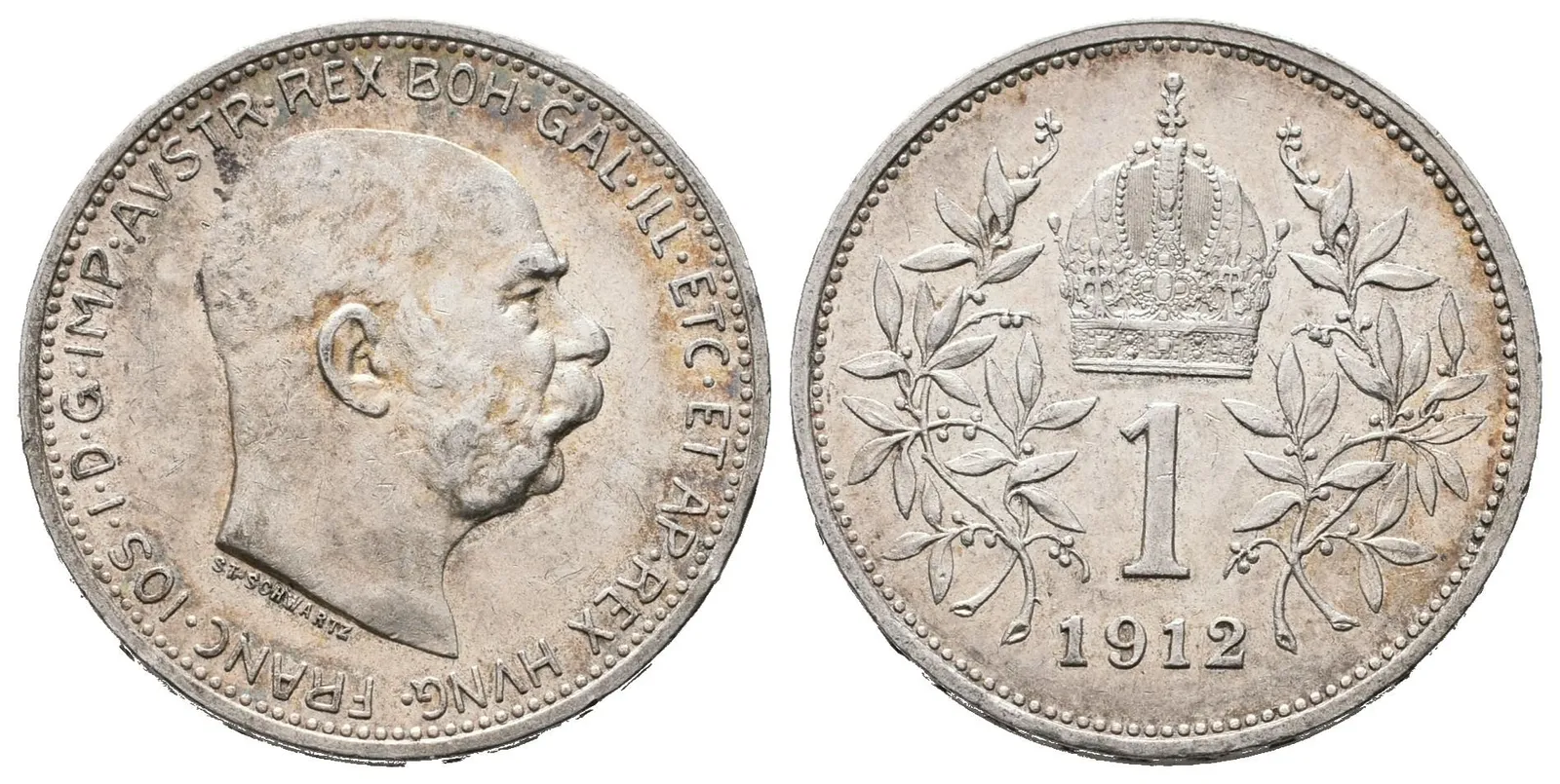 1 Koruna 1912