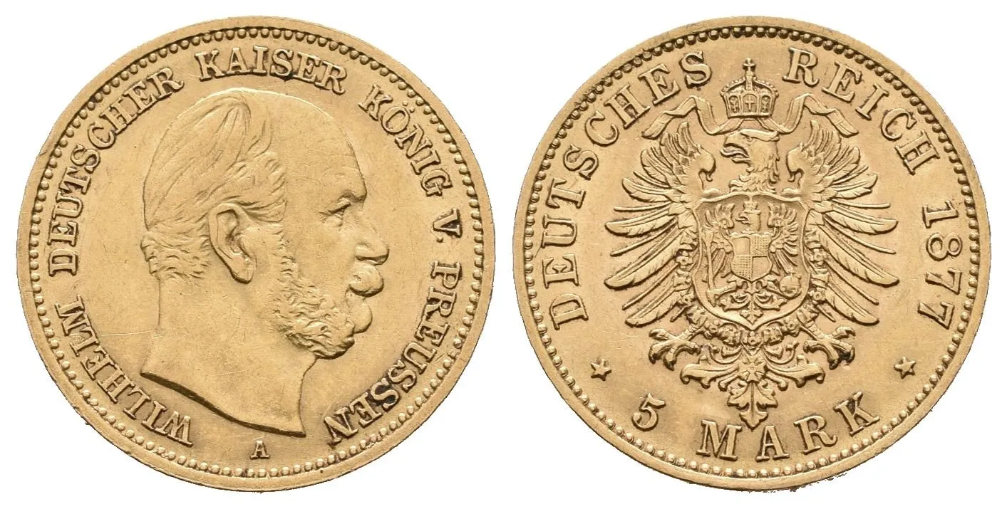 Prusko, 5 Marka 1877 A