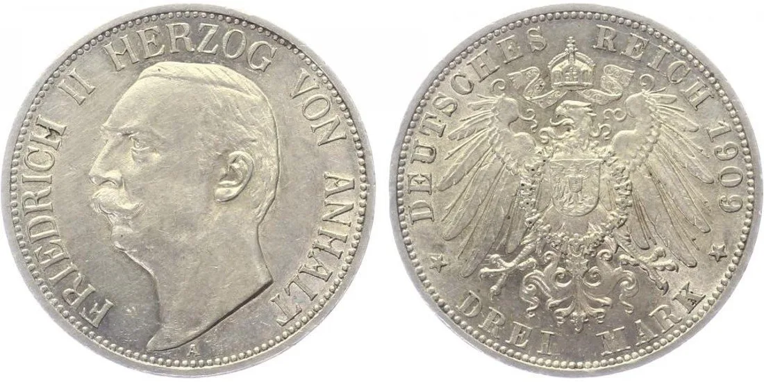 Anhalt, Friedrich II., 1904 - 1918 — 1
