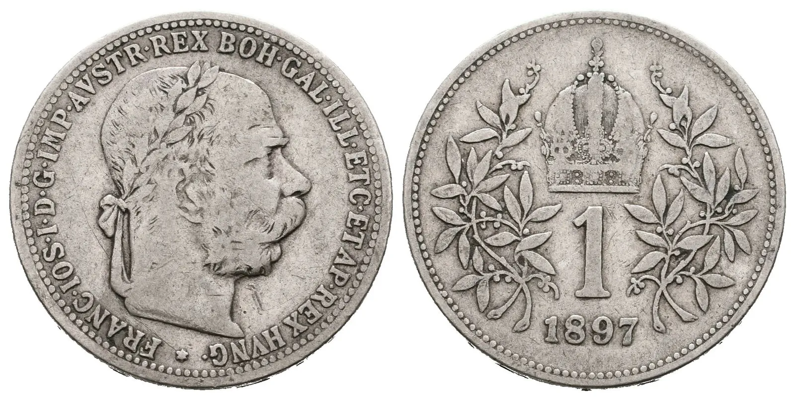1 Koruna 1897